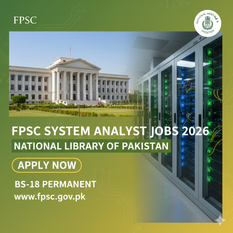 FPSC NLP System Analyst Jobs 2026